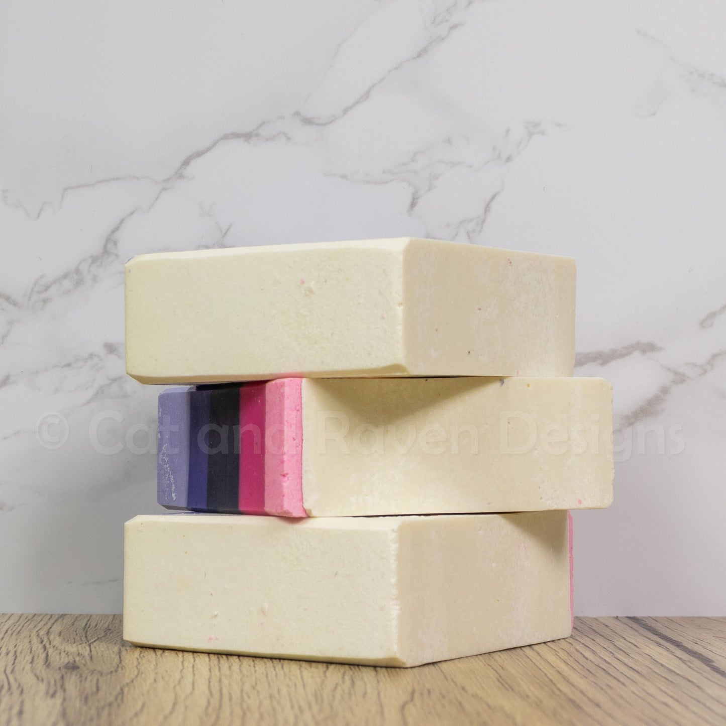 Omni nom-nom (omnisexual pride flag) soap