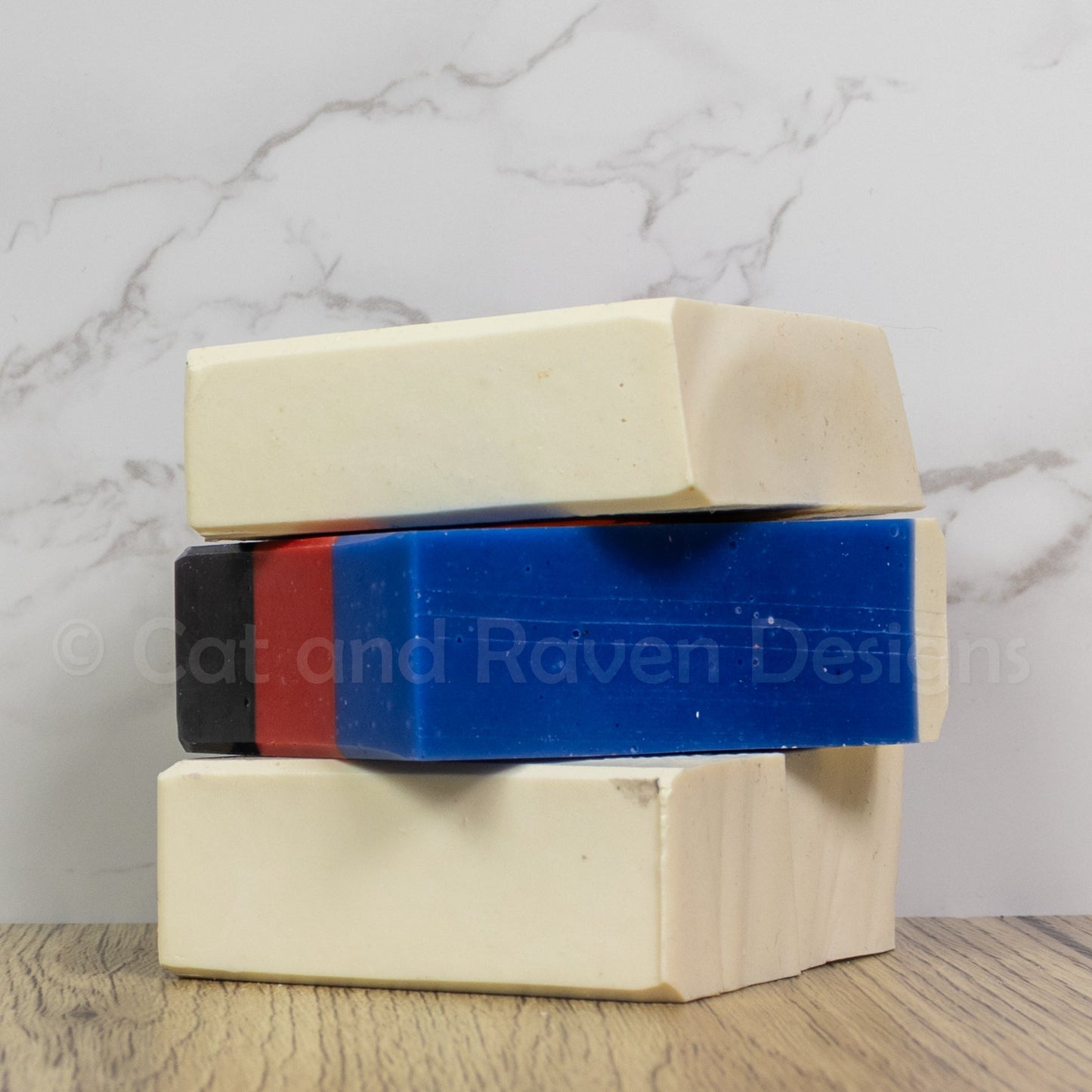 Polyglamorous (polyamory pride flag) soap