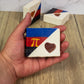 Polyglamorous (polyamory pride flag) soap
