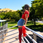 Game Day! - Red & Black Thigh-Highs