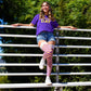 Game Day! - Purple & Gold Thigh-Highs