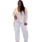 2 Piece Ribbed Crop Top Set