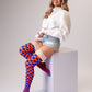 Game Day! - Orange & Blue Thigh-Highs