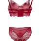 Ruby Nocturne Longline Lace Unlined Demi-Push Up Bra
