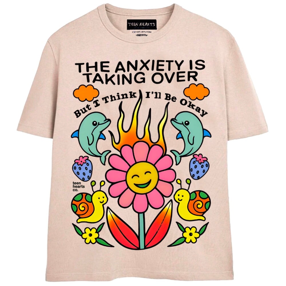 “ANXIETY TAKING OVER” T-SHIRT