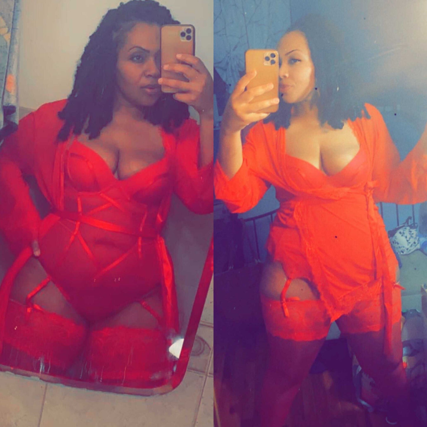 Curvy Seduction Fired Red