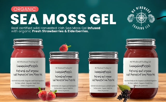 Black Seed Oil and Oregano Infused Organic Sea Moss Gel