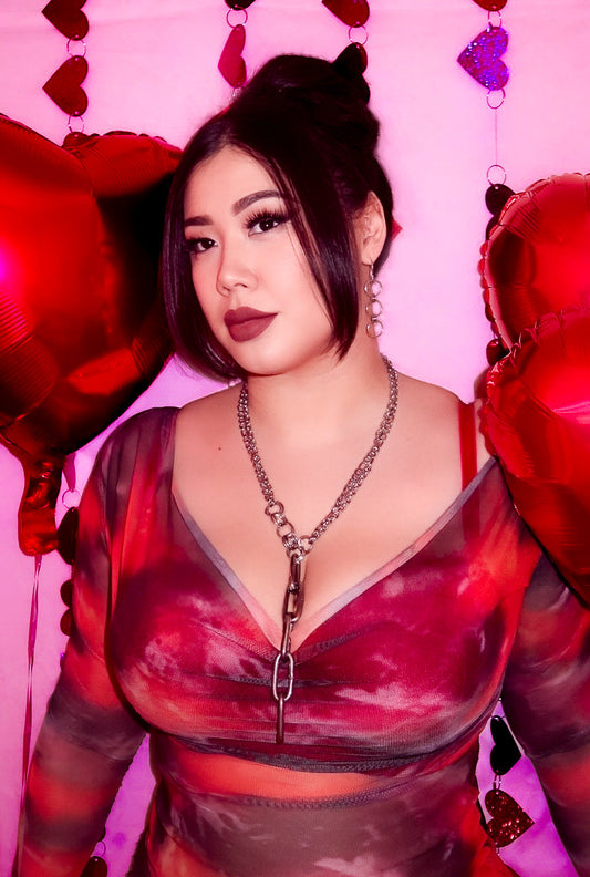 trinity drop earrings