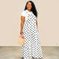 Polka Dot Wide Leg Jumpsuit