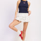 Lira Mini Ruffle Skort