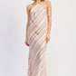 Dulcie Midi Halter Dress