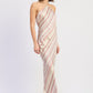 Dulcie Midi Halter Dress