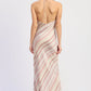 Dulcie Midi Halter Dress