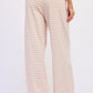 Nerina Striped Pants With Elastic Waistband