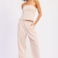 Nerina Striped Pants With Elastic Waistband