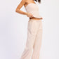 Nerina Striped Pants With Elastic Waistband