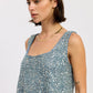 Osanna Sequin Crop Top