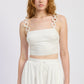 Poppy Crop Top