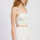 Poppy Crop Top