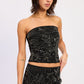 Iris Tube Top