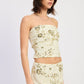 Iris Tube Top