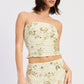 Iris Tube Top