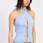 Zoey Halter Top