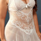 Romantic Lace and Mesh Babydoll