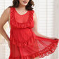 Lace Babydoll Mesh Nightgown Chemise Boudoir Nighty Sleepwear