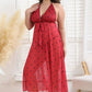 Women's Sexy Sleeveless Long Mesh Lingerie Dress