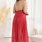 Women's Sexy Sleeveless Long Mesh Lingerie Dress