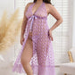 Long Mesh Lingerie Dress Babydoll Chemise