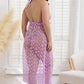 Long Mesh Lingerie Dress Babydoll Chemise