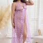 Long Mesh Lingerie Dress Babydoll Chemise