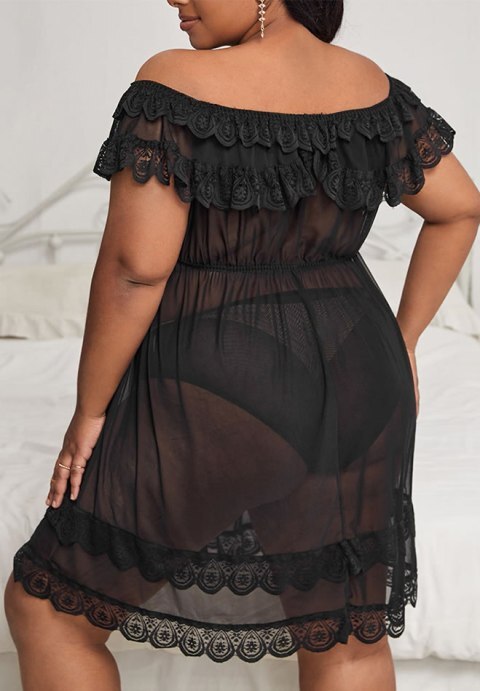 In For A Treat Mesh Babydoll