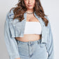 Cropped Denim Jacket