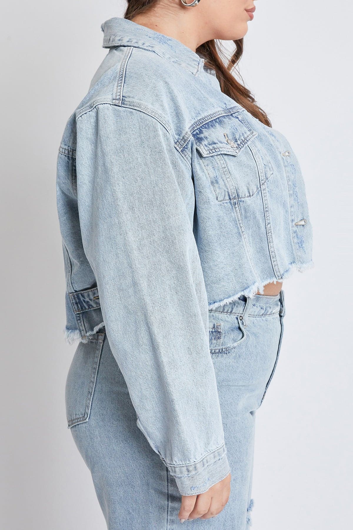 Cropped Denim Jacket