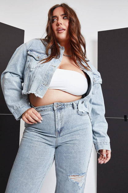 Cropped Denim Jacket