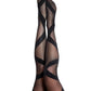 Jackie: Black Ballet Thigh Highs