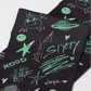 Dense Socks Conte Fantasy 913 - Moon Pattern