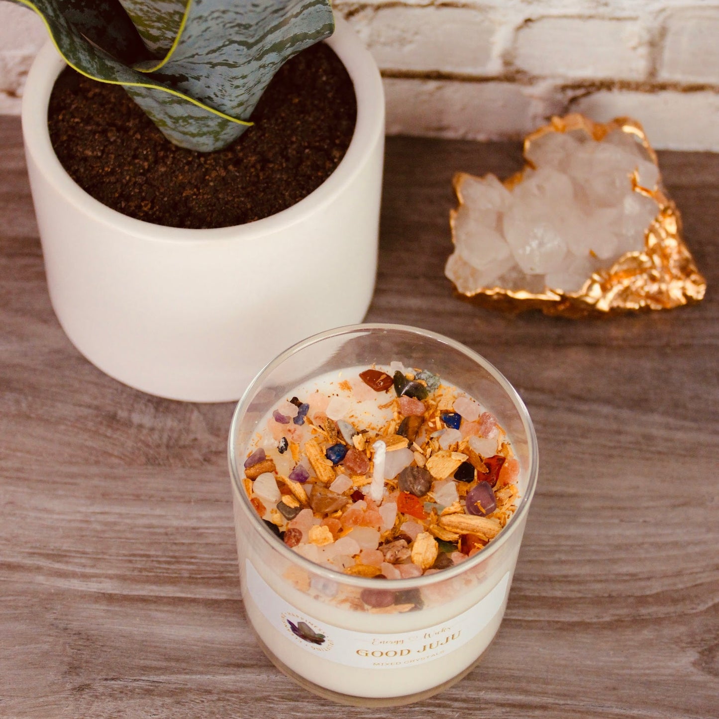 Good Juju Crystal Candle