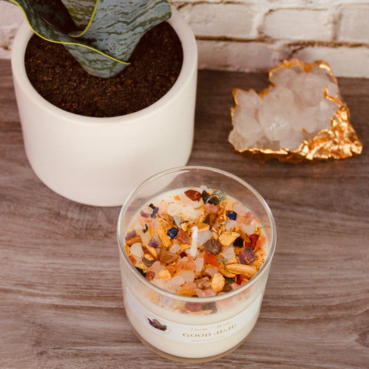 Good Juju Crystal Candle