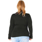 Plus Size Long Sleeve Turtle Neck Fitted Top