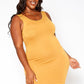 “Body Card Valid” Scoop Neck Dress