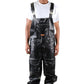 DRAKON Fine Faux Leather Overall Pants