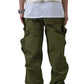 VONT FINE TWILL NYLON BAGGY FIT CARGO PANTS