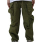 VONT FINE TWILL NYLON BAGGY FIT CARGO PANTS
