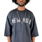 AVOYA S/N Jersey 3/4 Sleeve Crop Top Tee with Detachable Necklace