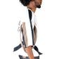 ATYPICAL S/N Jersey 3/4 Sleeve Crop Top Tee