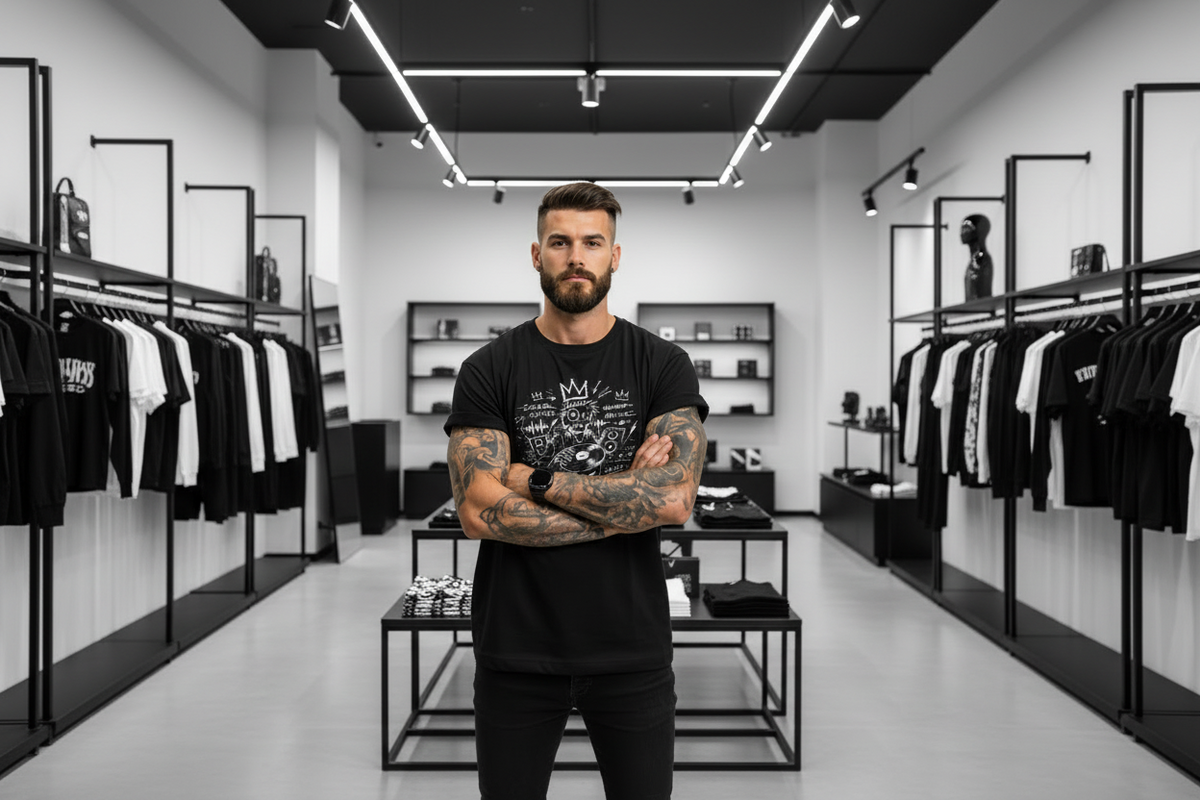 King of Sound – Black Collection Graphic T-Shirt